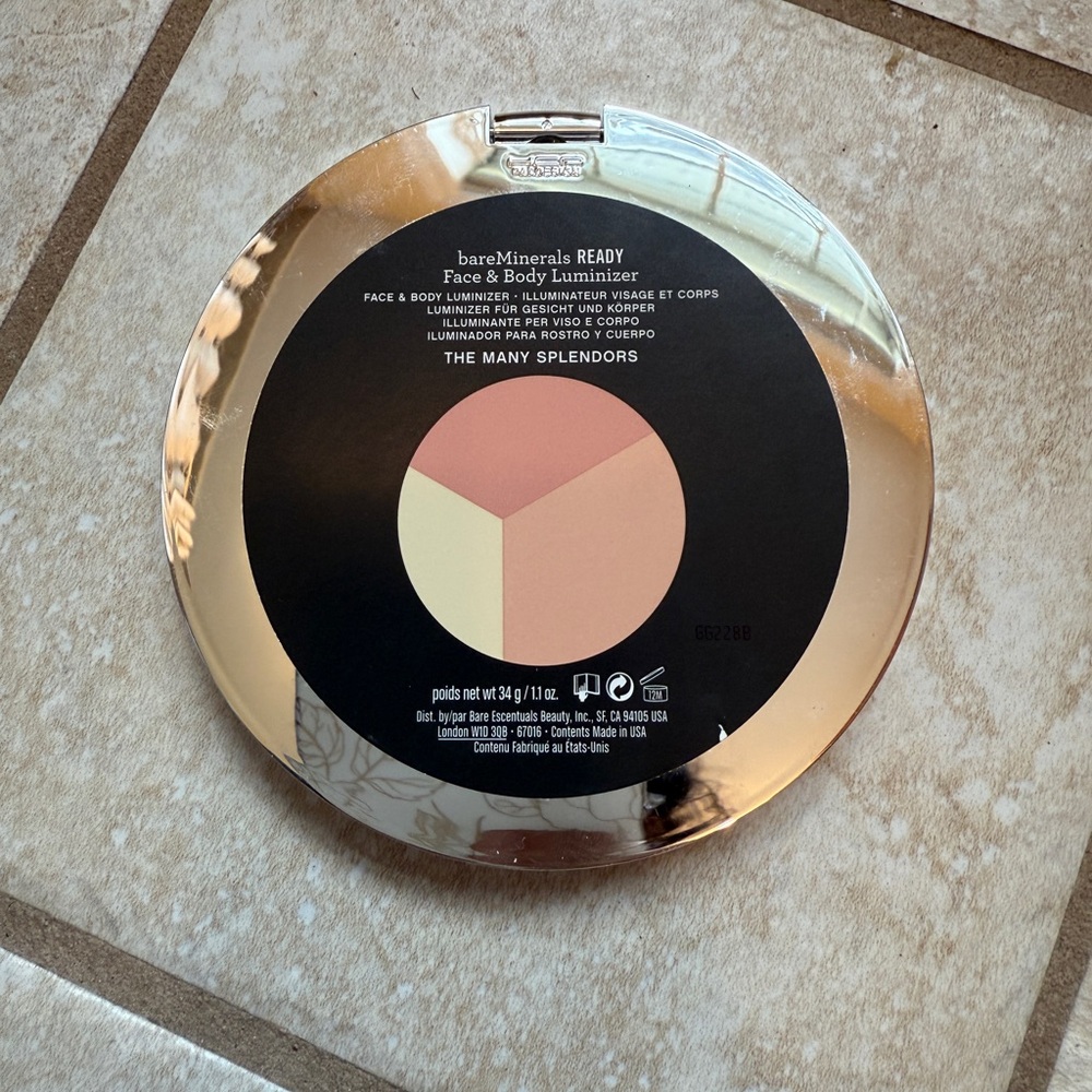 bareMinerals READY Face & Body Illuminator - The Many Splendors, New, HTF